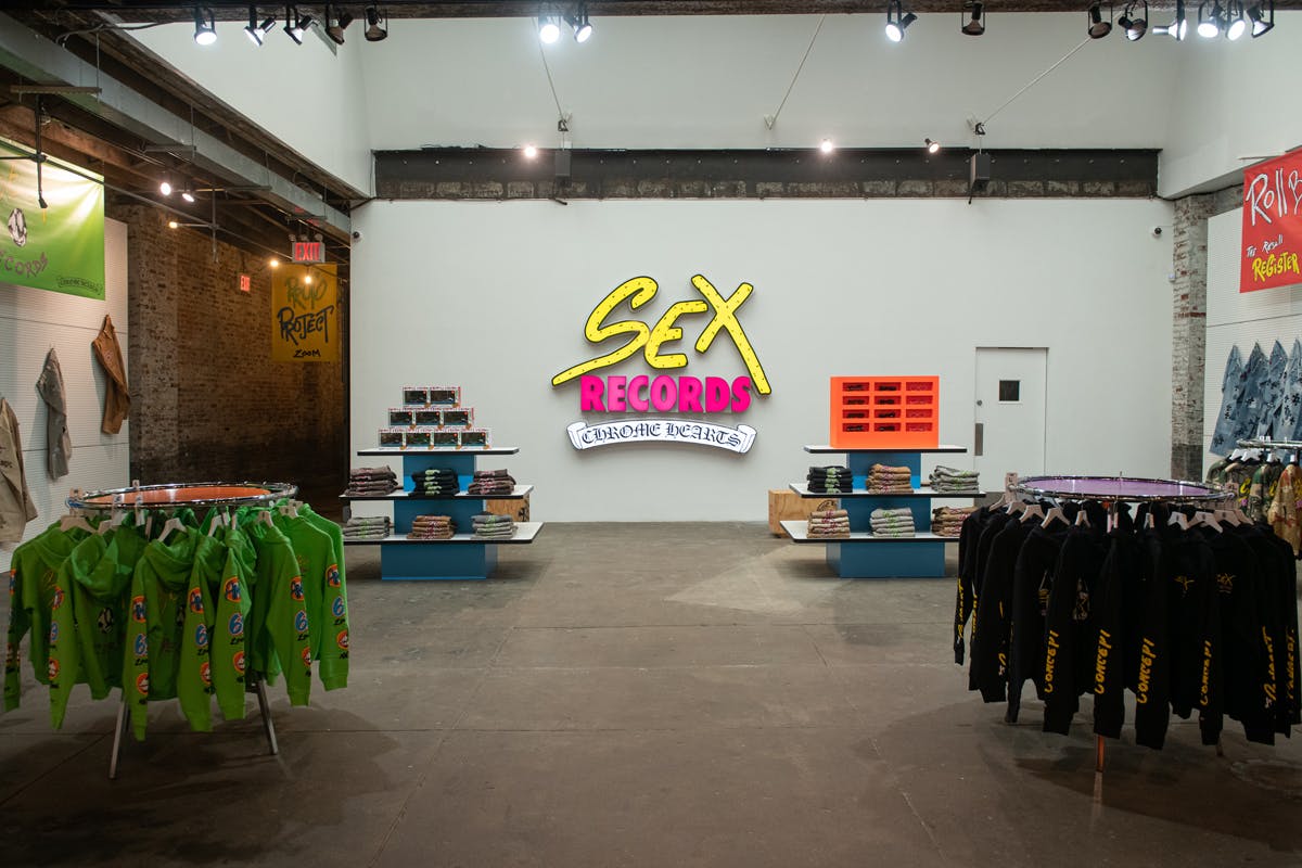Chrome Hearts Sex Records New York Pop 